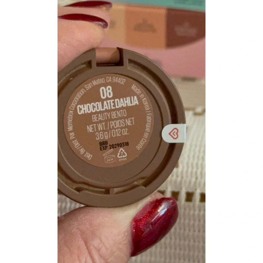 Kaja Beauty Bento Bouncy Eyeshadow Trio - Forest Night, Chocolate Dahlia